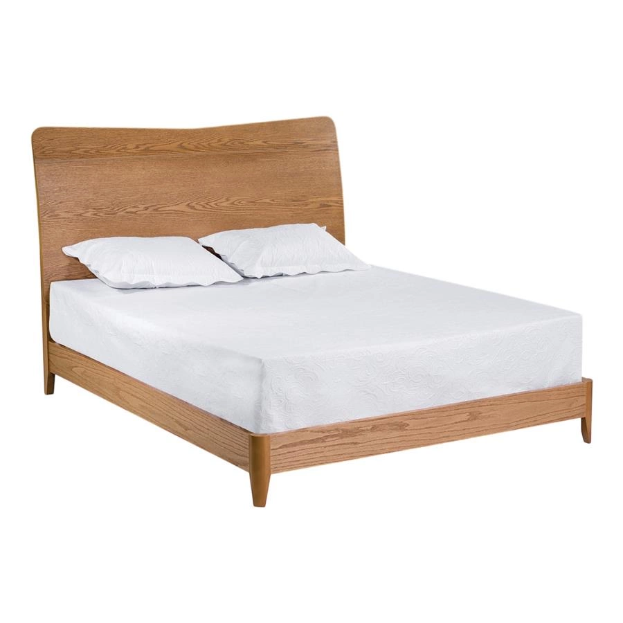 cama king em madeira carvalho velt