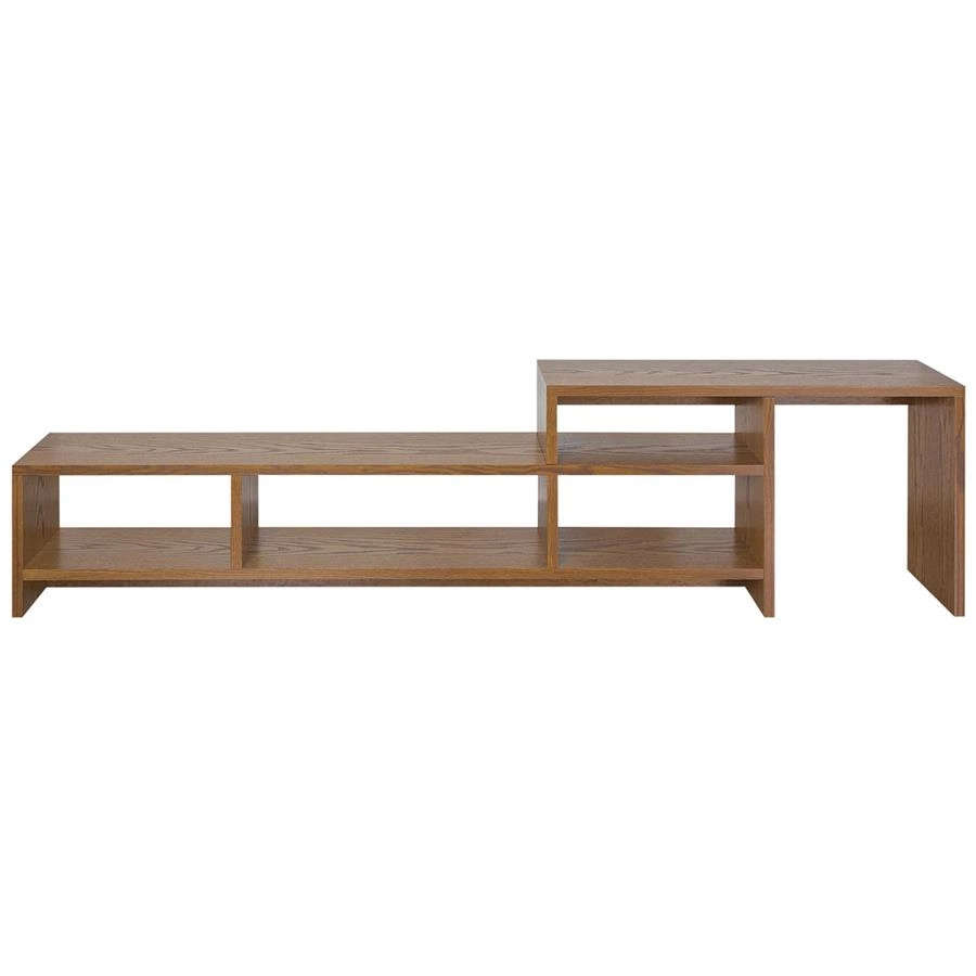 aparador para sofa em madeira carvalho cadiz